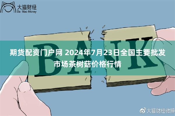 期货配资门户网 2024年7月23日全国主要批发市场茶树菇价格行情